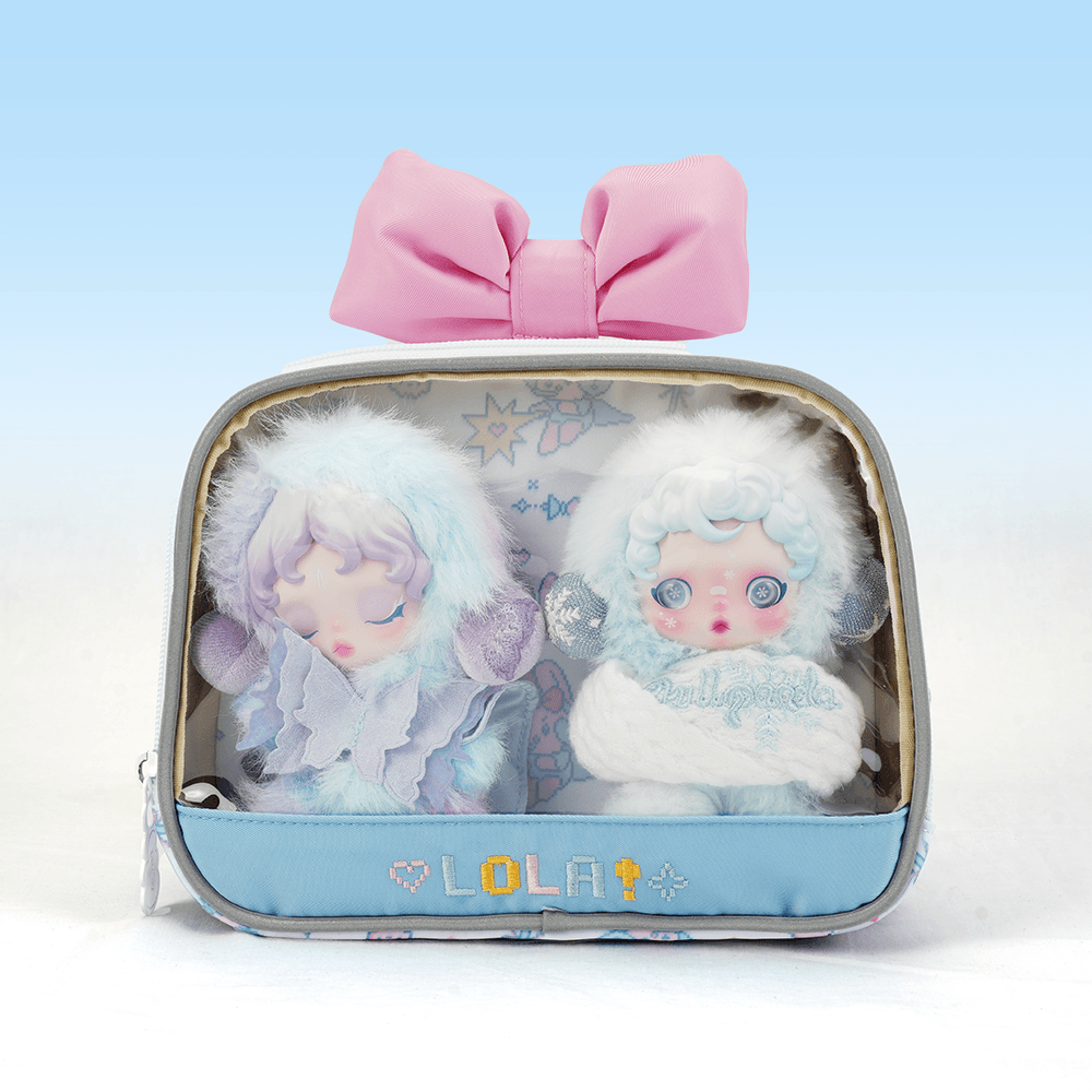 Compact Plushies Bag with Clear Display – Convertible for Backpack, Shoulder & Crossbody Carry
